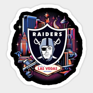 Las Vegas Raiders Welcome to Las Vegas Sticker